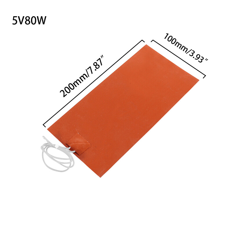 Produktbild von 12V 240W Silikon-Heizkissen – 10x30 Cm – Flexibel – Für Rohre, Ventile, Tanks & Camping