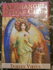 Archangel Oracle Cards (45/Guidebook,2004) Doreen Virtue - Amy Gingery - Rare