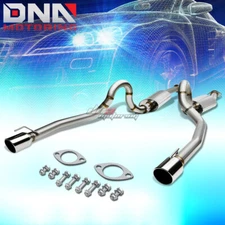 FOR 96-04 MUSTANG GT V8 SN95 DUAL 4"TIP STAINLESS STEEL EXHAUST CATBACK SYSTEM