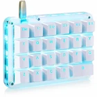 Macro Mechanical Gaming Keyboard 23 Programmable Keys Blue Switches Blue Backlit