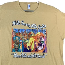VTG 90s Watts Towers Los Angeles T-Shirt Mens M Los Angeles Arts Center Jazz JHK