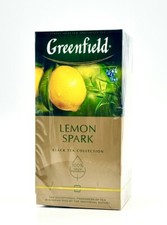 GREENFIELD LEMON SPARK Schwarzer Tee mit erfrischendem Zitronenaroma 25 btl