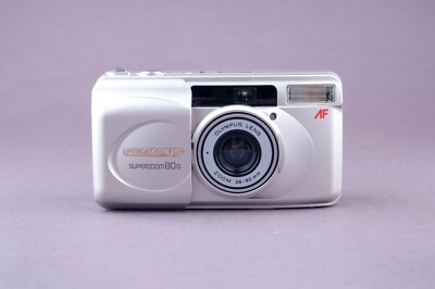 Olympus Superzoom 80G Silver Edition 35mm Point & Shoot Film