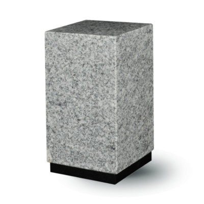 Exklusive Outdoor Granit Stein Einäscherung Urne für Asche Marmor Grau Statue 