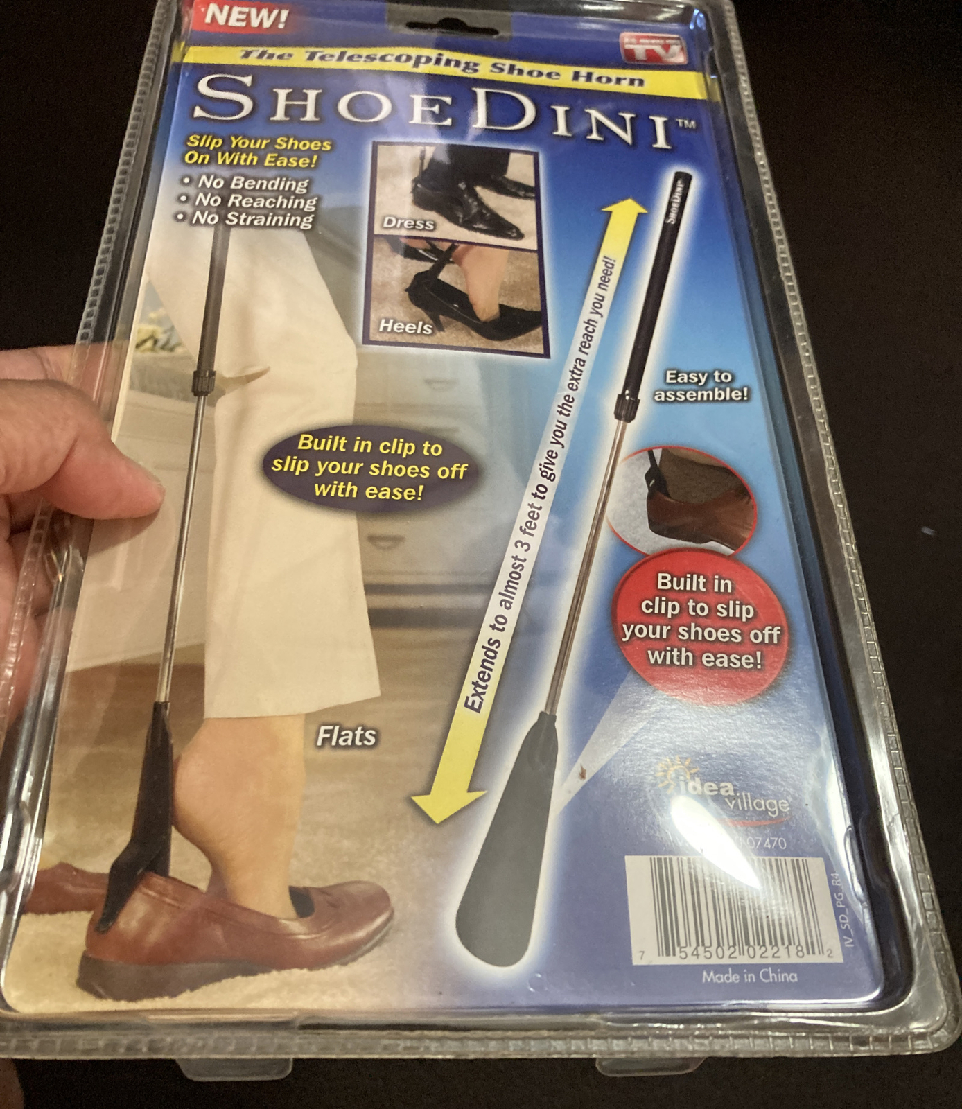 Shoe Dini As Seen On TV&nbsp;TELESCOPING SHOE HORN! Sealed New *Read Description*