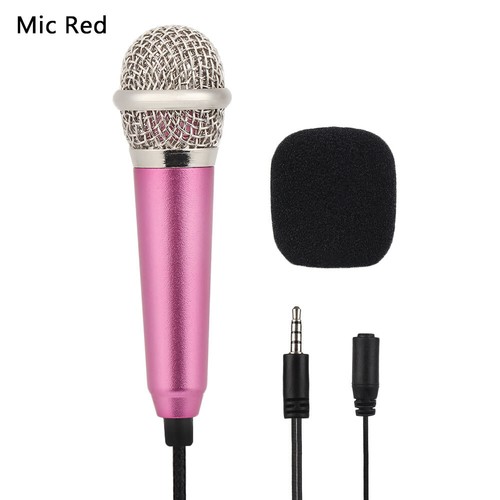 Tragbar 3.5mm Telefon (Handy) Mini Mikrofon Sprecher Stereo Mit Kopfhörer - Afbeelding 14 van 21