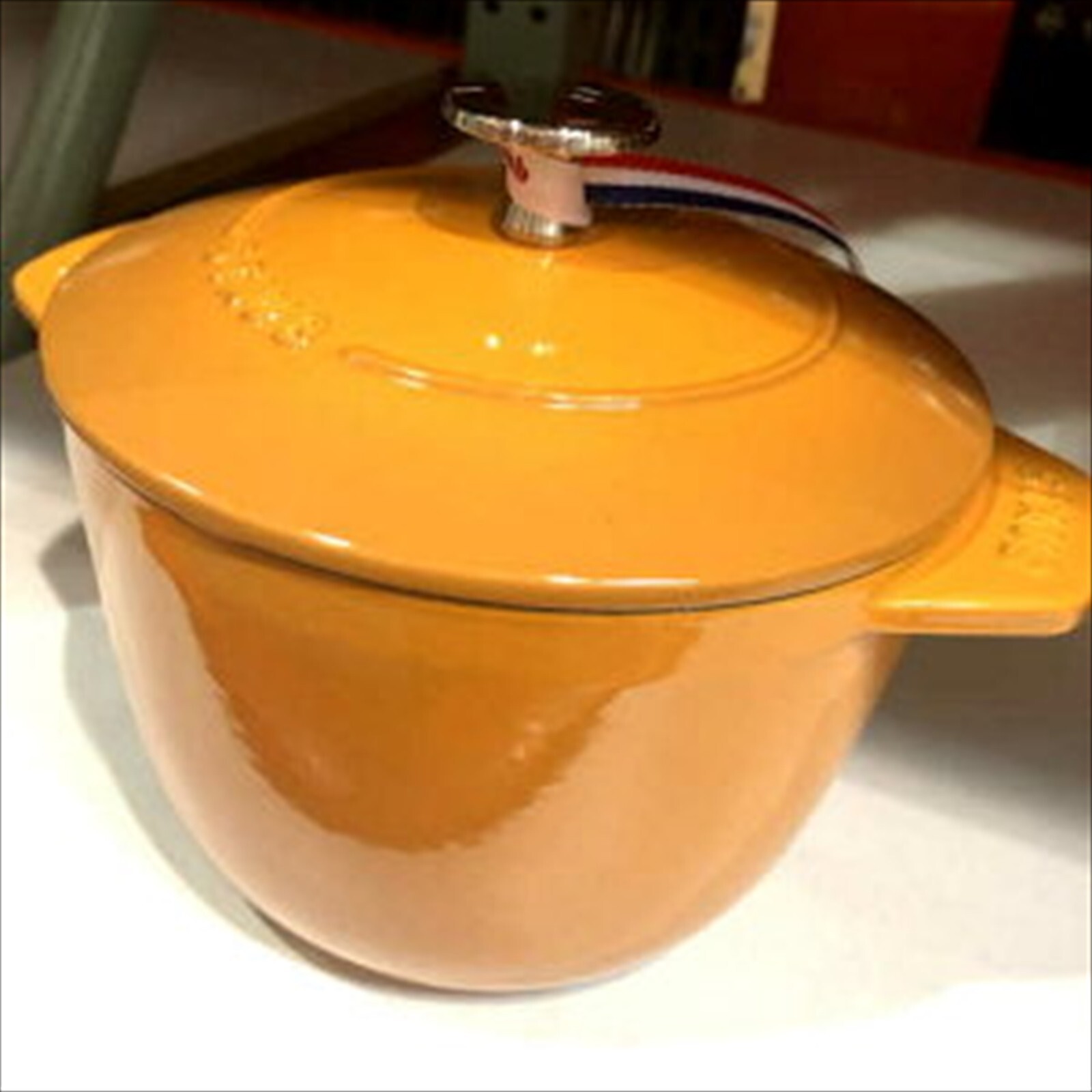 Staub La Cocotte de GOHAN M Mustard Enameled pots Rice cookers eBay