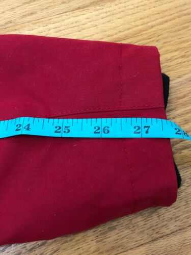 Pendleton Rain Coat Women's S Red Long Sleeve Stand-Up Collar Polyester Blend - Picture 4 of 6