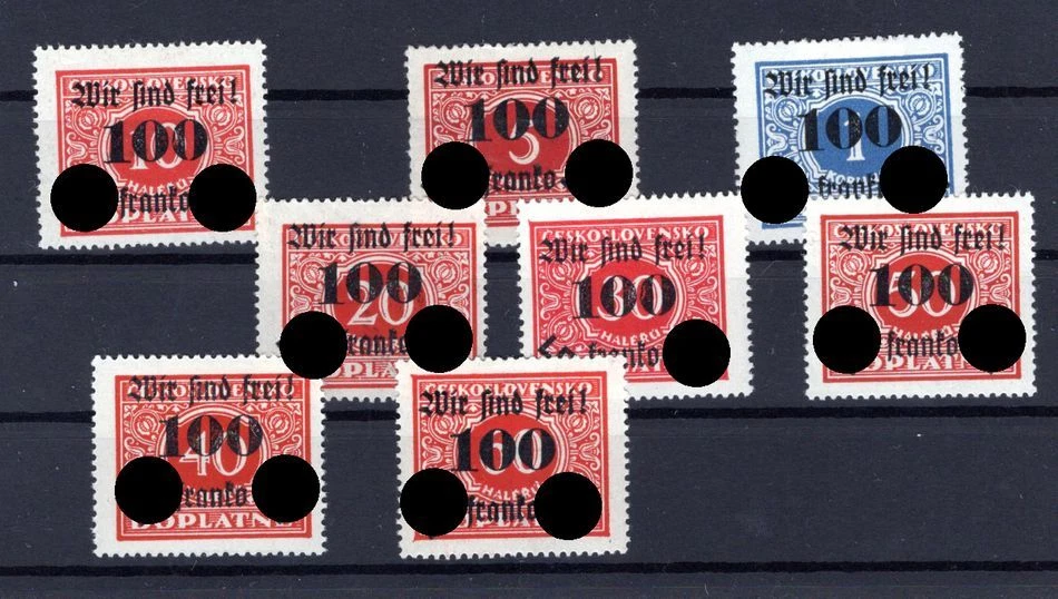 Sudetenland RUMBURG 36/43 SATZ * MH BPP 240EUR (T7785 - Bild 1 von 1