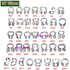 Endodontic Rubber Dam Clamps Dental Instruments Stainless Surgical Clamp 37 Size