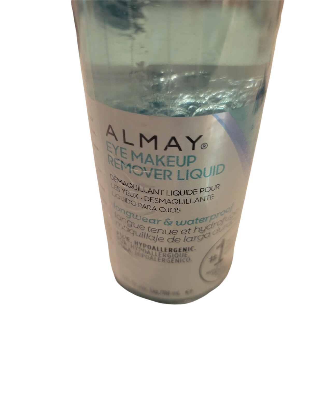 Almay Longwear & Waterproof Gentle Eye Makeup Remover Liquid 4 fl oz