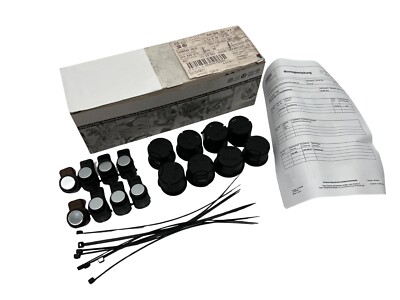 Original VW Repair Kit Parking Aid PDC Passat 3C Audi Q7 4L Sensor Silver OE