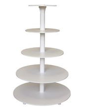 Tortenständer Hochzeitstortenständer 5 Etagen Etagere  Kunststoff Hochzeitstorte