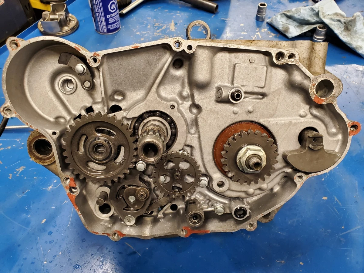 2007 07 Kawasaki KX450F KX 450 F Engine Bottom End Bottomend
