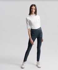 Molly Bracken Faux Leather Leggings Small NWT