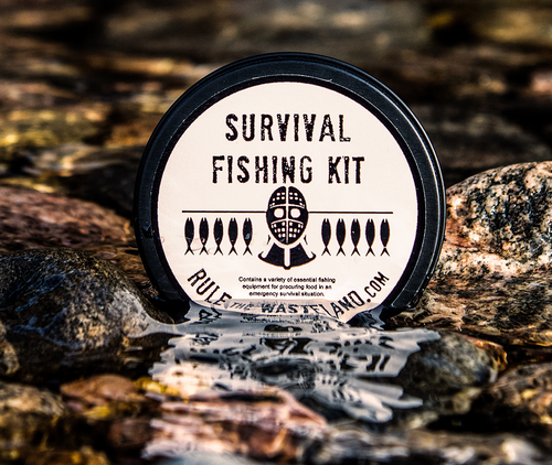 NUOVO - Kit pesca di sopravvivenza Rule The Wasteland Deluxe - SPEDIZIONE GRATUITA - Foto 3 di 5
