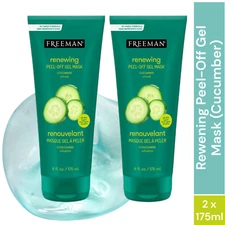 Freeman Cucumber Peel-Off Gel Mask 2 x 175ml – Refreshing & Clarifying Skin Care