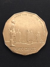 2005 Australian 50 Cent Coin - World War 1939 - 1945 Remembrance for ...
