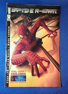 Spider-Man: The Official Movie Adaptation #1 Walmart Exclusive Photo Variant VF