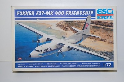 Rare Esci fokker f27-mk 400 friendship 1:72 Model Airplane 