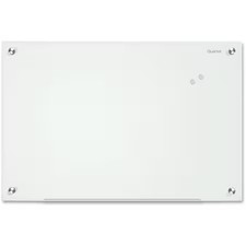 Quartet G7248w-A Dry Erase Board, Glass, 48 In, 72 In, No Frame Frame, White,