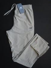 NEW BALANCE All Motion JOGGERS Mens Running Pants L.-Beige w/Back Pkt. Size S,XL