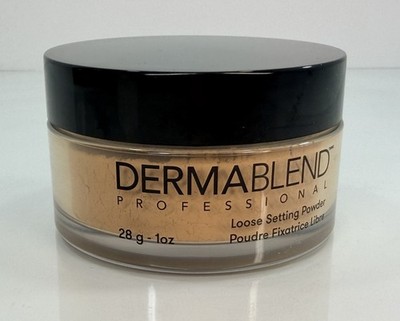 Dermablend Professional Loose Setting Powder Warm Saffron Matte Sheer 1oz Sealed