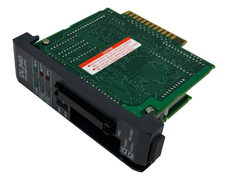 USED AUTOMATION DIRECT D3-340 CPU MODULE DL340 D3340 - Image 2 of 4