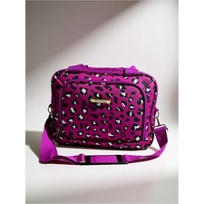 Rockland brand - Magenta Leopard Print Crossbody Bag