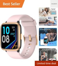 Advanced Health Tracker Smart Watch - Blood Oxygen, Heart Rate  50m Waterproof 