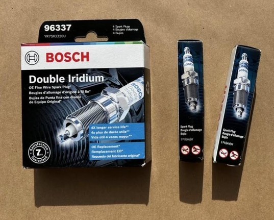 BOSCH Double Iridium Spark Plugs for Chrysler Dodge Jeep Part # 96337 SET of 6
