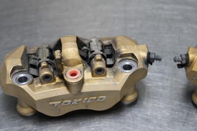03-04 KAWASAKI NINJA ZX6R RIGHT LEFT FRONT BRAKE CALIPER SET PAIR