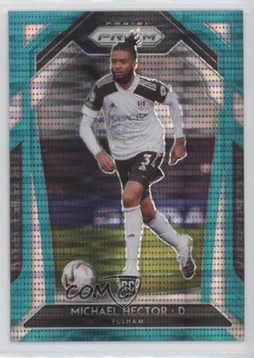 2020-21 Prizm Premier League Breakaway Teal 40/49 Michael Hector Rookie RC 0q9m
