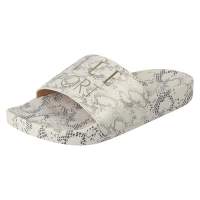 Damen Elle Sport Slipper Slip On Badeschlappen Sandalen Flip Flop - F0R0480