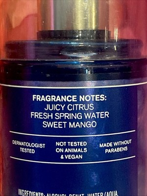 Bath & Body Works 5 Pc SET Midnight Blue Citrus w/ Candle, 2 Sizes
