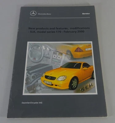 Workshop Manual / New products & features Mercedes-Benz SLK Typ 170 from 02/2000 - Bild 1 von 2