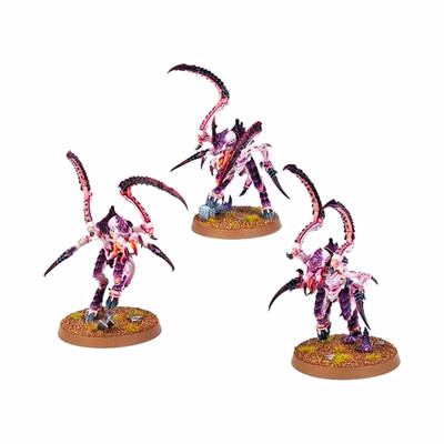 Warhammer 40K Tyranid Von Ryan s Leapers Miniaturen auf Sprue unbemalt 3x