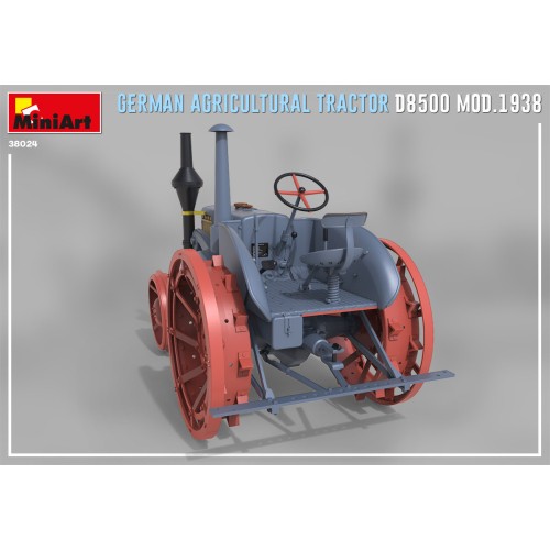 MiniArt 38024 German Agricultural Tractor D8500 Mod. 1938 - Photo 13/17