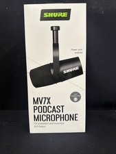 NEW SHURE MV7X Microphone XLR Mic for Podcast Streaming,Broadcasting Recording