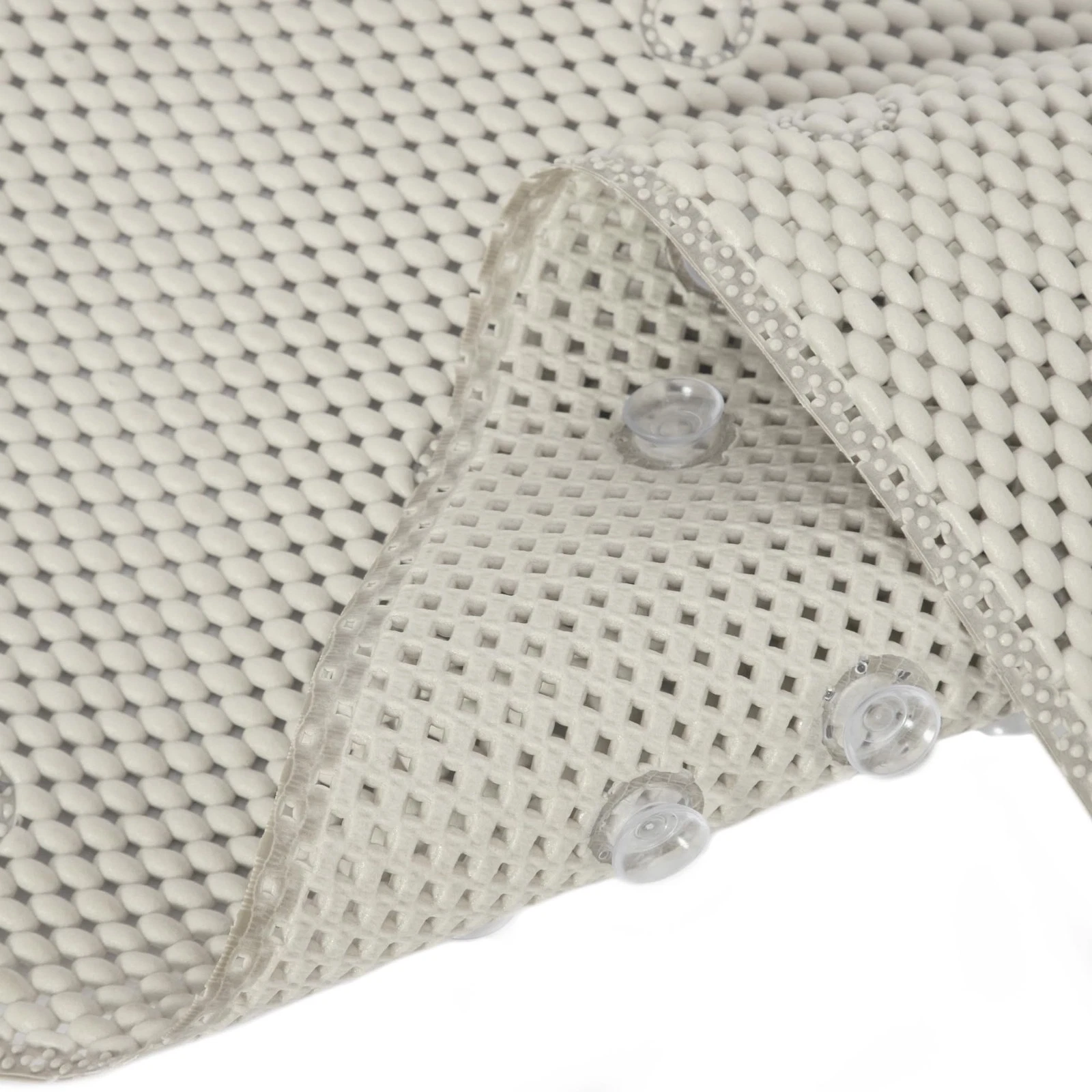 Bathtub Mat Non Slip Ivory 36” X 17” Shower 36" x 17" (Rectangular),