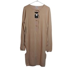 Fashion Nova Tall Adella Sweater Mini Dress - Taupe Size 3Xr