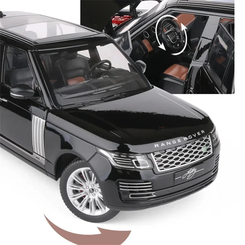 1:18 Scale Range Rover 50th Anniversary Alloy Diecast Model Car SUV Collectible - Image 4 of 4