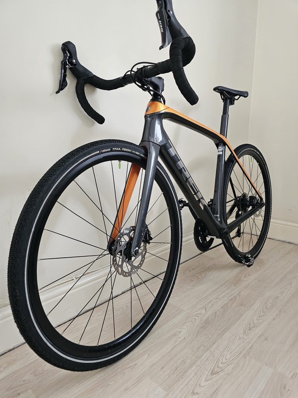 Trek Domane Road Bike  Black/Orange 