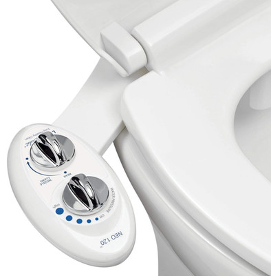 LUXE Bidet NEO 120 Non-Electric Toilet Bidet Attachment Self-Cleaning Nozzle