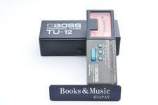 Boss TU-12 Chromatic Tuner Made in Japan 1987 Working w/Case 804536