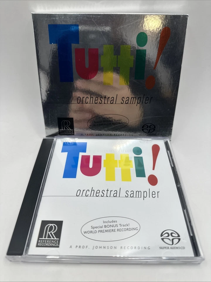 Tutti! Orchestral Sampler – SACD Hybrid HDCD | Reference Recordings RR-906 - Bild 3 von 4