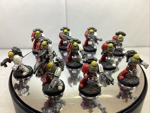Warhammer 40K ROGUE TRADER SPACE MARINES IN MK. 2 CRUSADE ARMOR x8 OOP CM3171 - Picture 6 of 6