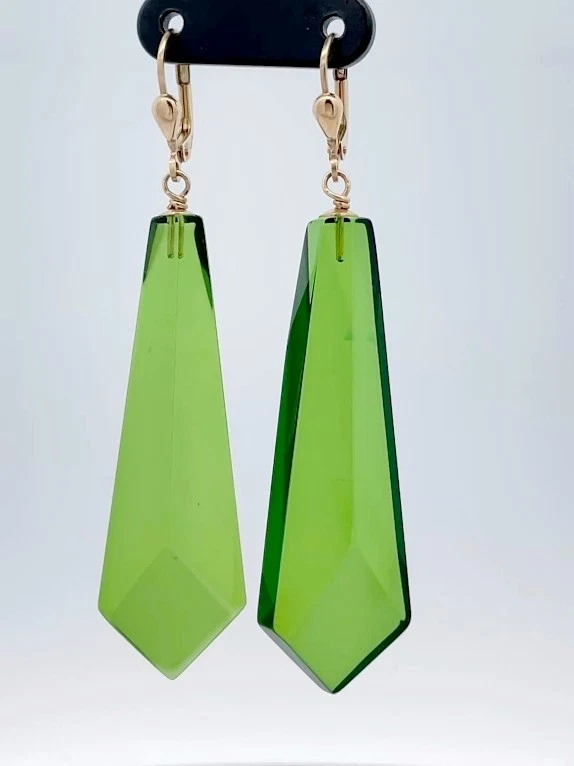 OHRHÄNGER 375/-GELBGOLD MIT BERNSTEIN NATUR SOGNI D'ORO SCHMUCKJAGD - Bild 4 von 4