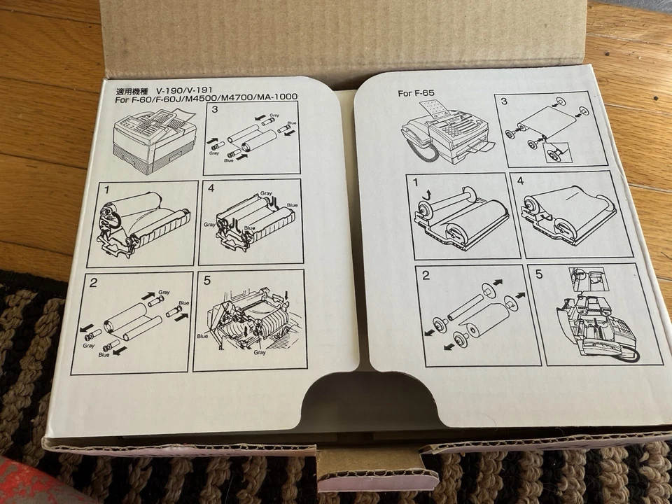 Película de tinta Muratec A4 - 3 rollos Foto 3 de 4