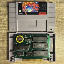 Authentic Super Metroid 1994 SNES Tested New Panasonic Battery 3.235V Saves OEM